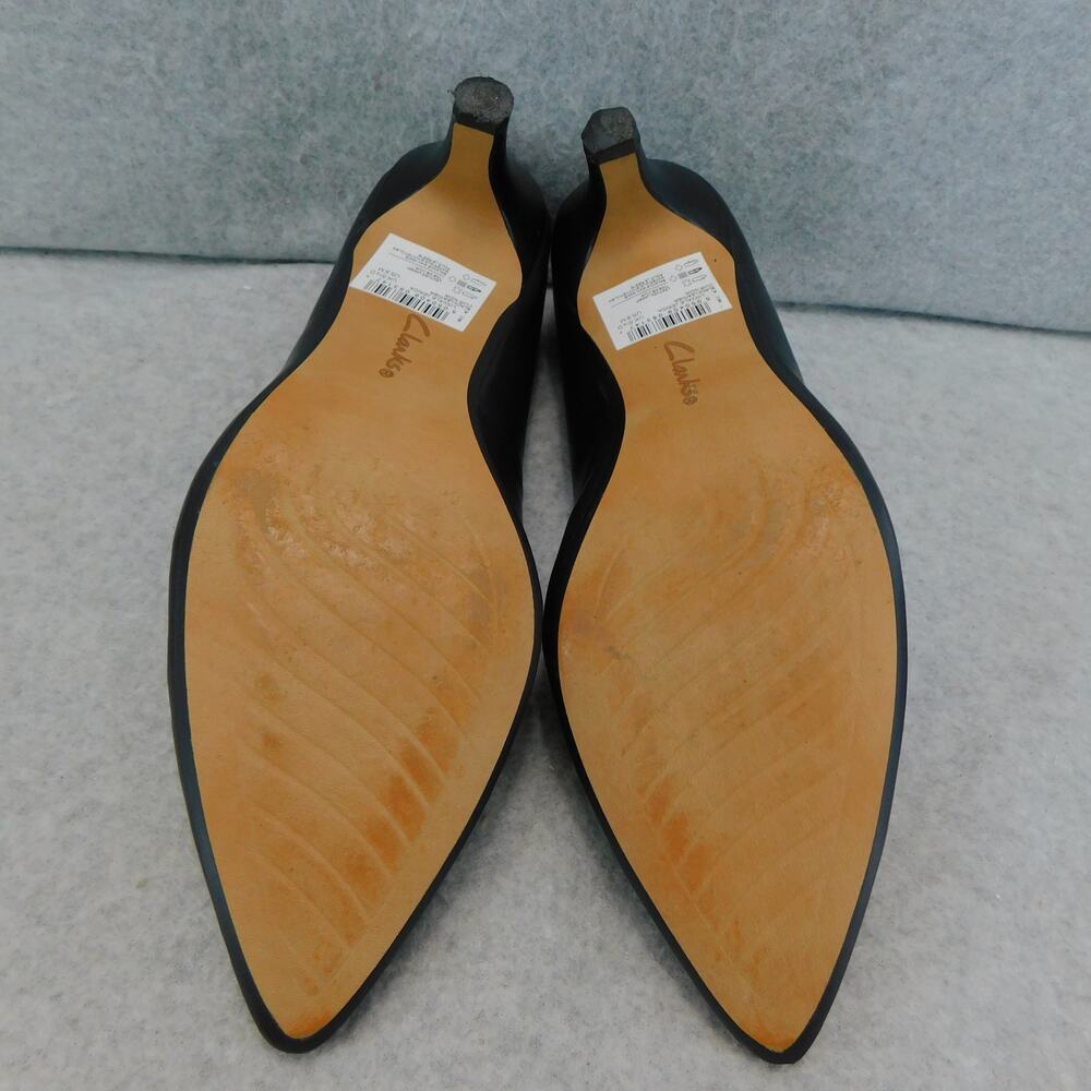 Clarks Collection Women's Black Linvale Jerica Pump - Size 8 - Picture 8 of 10